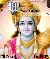 Vishnu Bhagwan Phone Theme
