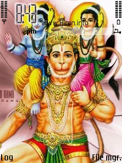 Sri Ram Ji with Laxman Vir Hanuman