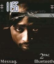 2pac Black Phone Theme