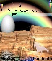 3D Rainbow Mobile Theme