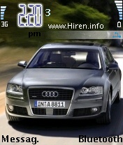 A8 Audi Nice Gray Car Theme