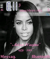 Aaliyah Phone Theme