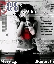 Abstract Miss Sasa Mobile Theme