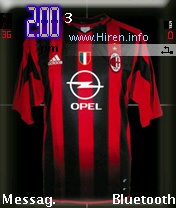 Acmilan Opel Red Mobile Theme