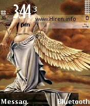 Angel Very Nice Phone Theme