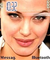 Angelina Jolie Full Face Sweet Theme