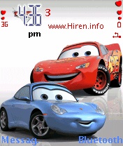 Animated Cars 3D Theme S60