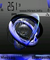 Asgard 3D Blue Mobile Theme