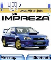 Axa Subaru Impreza Car Theme