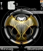 Bat Mech Dark Mobile Theme