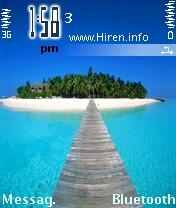 Beach Nature Symbian Mobile Theme