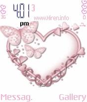 Bheartby Heart Butterfly Theme