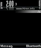 Black Symbian Series 60 Theme