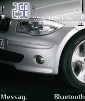 Bmw Silver Cool Car Theme