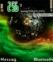 Borg Dark Black Greeny Theme