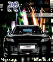 Car Black Mobile Theme S60