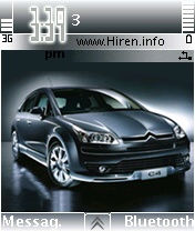 Citroen C4 Black Car Theme