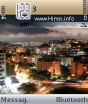 City Night Symbian Mobile Theme