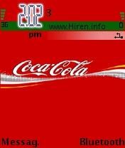 Coca Cola Red Mobile Theme