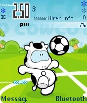 Cowco Calcio Cute Mobile Theme