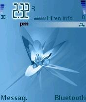 Dreamy Blue Mobile Theme