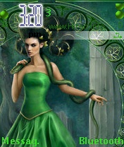 Envy Sins Green Phone Theme