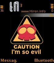 Evil Evil Caution Im So Evil Theme