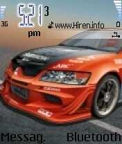 Evo23 Sports Car Mobile Theme