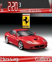 Ferrari 575m Red Nice Theme