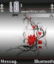 Fire Flower Black Theme