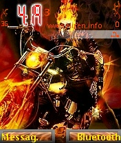 Ghost Rider V2 Phone Theme