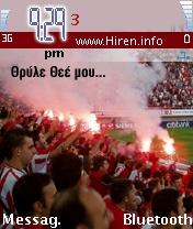 Gk Olympiakos Flower Theme S60