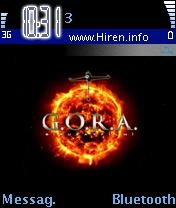 Gora Black Mobile Theme