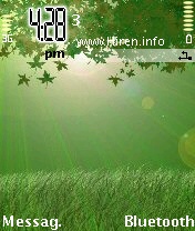 Green Nature Phone Theme