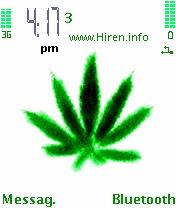 Green Weed Mobile Theme