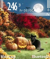 Halloween Cat Fine Theme