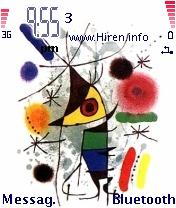 Joan Miro Mobile Theme