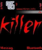 Killer in Red Horror Font