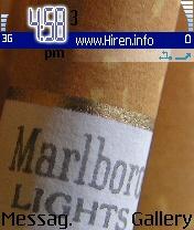 Marlboro Lights Cigarettes Theme