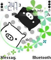 Monokuro Boo Mobile Theme