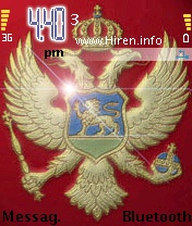 Montenegro Flag Mobile Theme