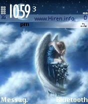 Moon Angel Cloudy Theme