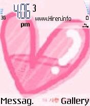 My Heart Pink Heart Theme