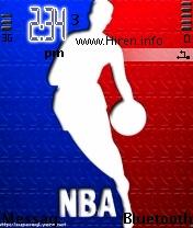 Nba Blue and Red Mobile Theme