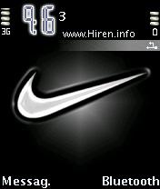 Nike Logo Black Mobile S60