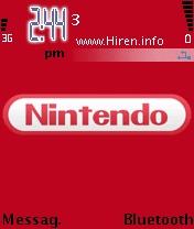 Nintendo Red Mobile Theme