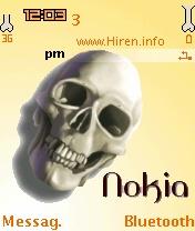 Nokia Skull Phone Theme