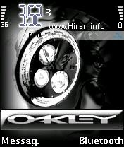 Oakley Black Mobile Theme