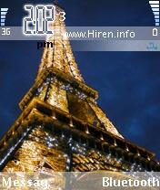 Paris Eiffel Tower Mobile Theme