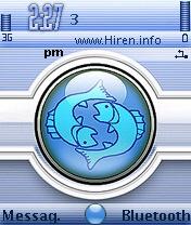 Pisces Star Sign Mobile Theme